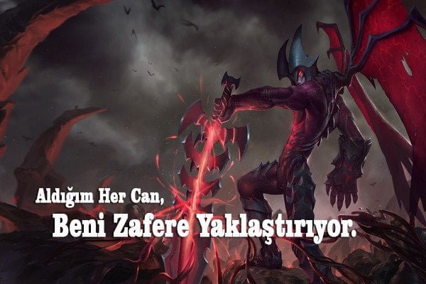 Aatrox Replikleri ve Sözleri