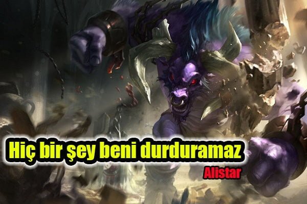 Alistar Replikleri ve Sözleri