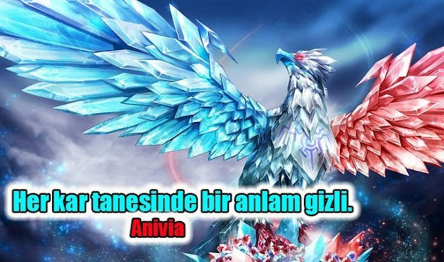 Anivia Replikleri ve Sözleri