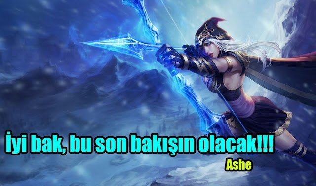 Ashe Replikleri ve Sözleri