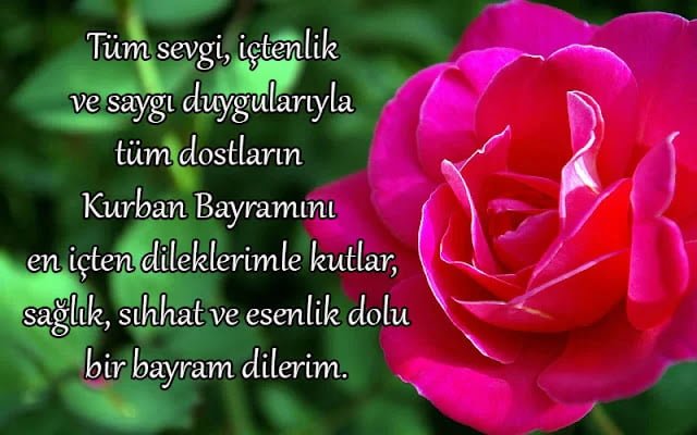 Kurban Bayramı Kutlama Mesajı