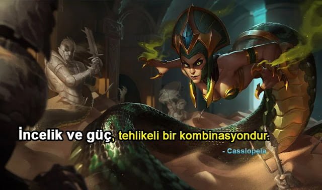 Cassiopeia Replikleri ve Sözleri