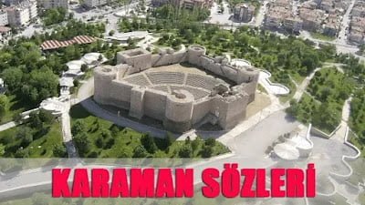 Karaman ile ilgili sözler