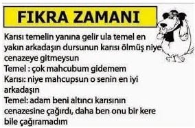 Komik Fıkra kısa