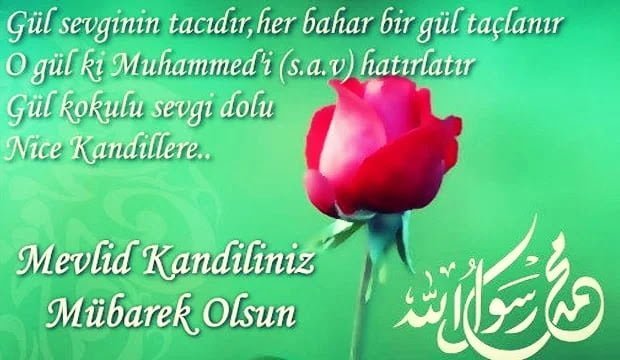 Resimli Mevlid Kandili Sözleri Resimli Mevlid Kandili Sözleri
