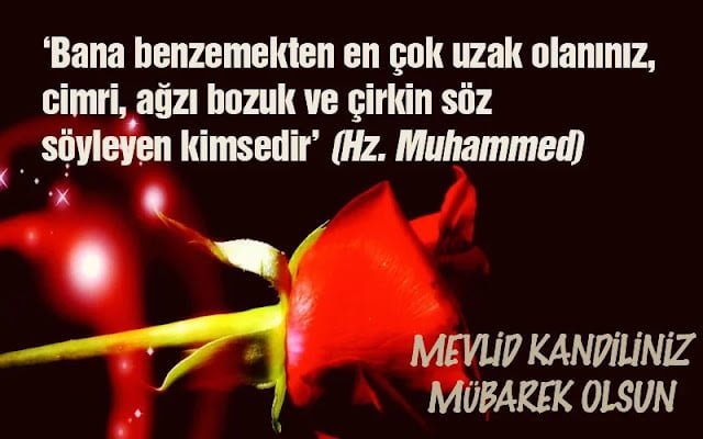 Resimli Mevlid Kandili Sözleri Resimli Mevlid Kandili Sözleri