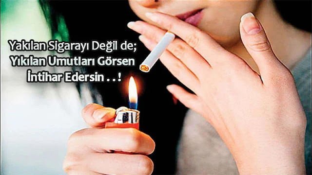 sigara ile ilgili sözler