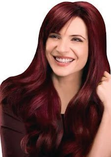 Viyole Kızıl Saç Modelleri