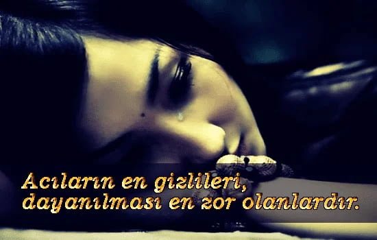 Acı İle İlgili Sözler