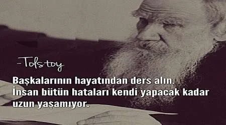Anlamlı Lev Tolstoy Sözleri Anlamlı Lev Tolstoy Sözleri