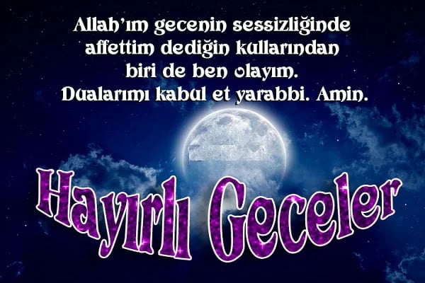 Dini İyi Geceler Mesajları