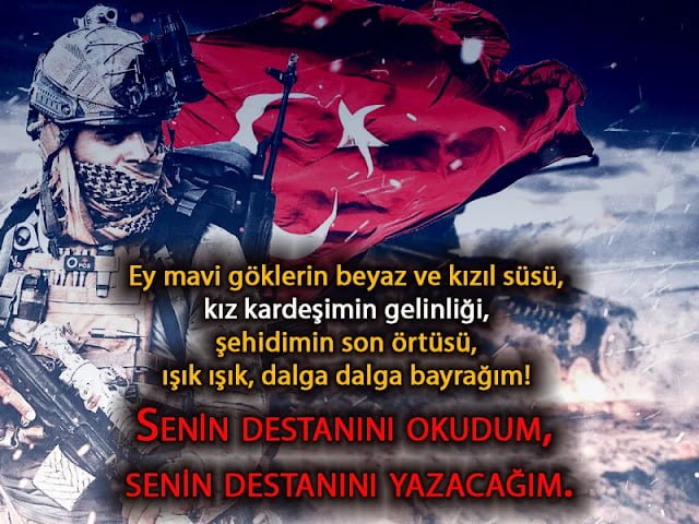Askere Anlamlı Sözler, Türk Askerine Sözler Askere Anlamlı Sözler
