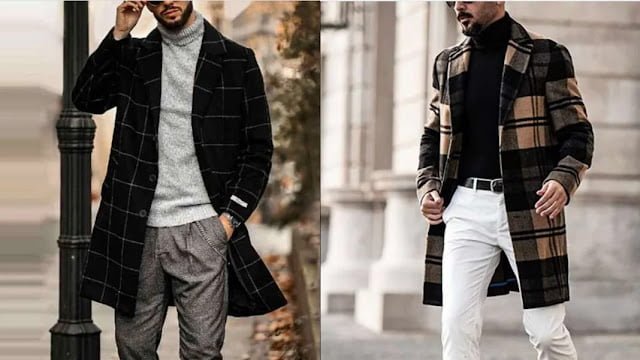 Ekose Erkek Kaban Ekose Erkek Kaban