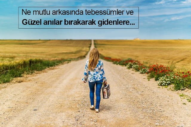 Giden Sevgiliye Güzel Sözler