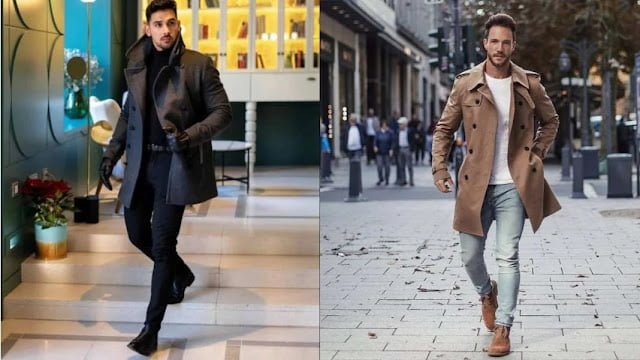 Kapüşonlu Erkek Kaban Kapüşonlu Erkek Kaban