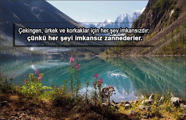 Korku İle İlgili Sözler Korku İle İlgili Sözler