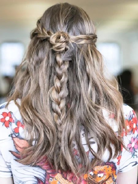 Rodarte rozert saç örgüsü