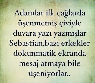 Sebastian Sözleri Sebastian Sözleri