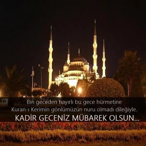 Kadir Gecesi Mesajları