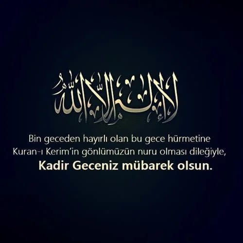 kadir gecesi mesajları
