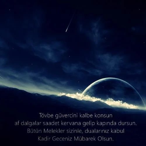 kadir gecesi mesajları