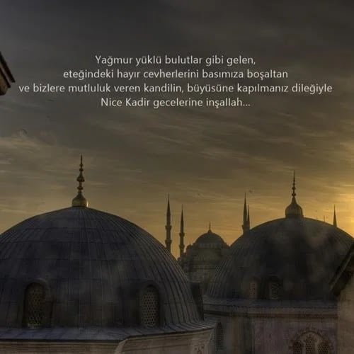 kadir gecesi mesajları