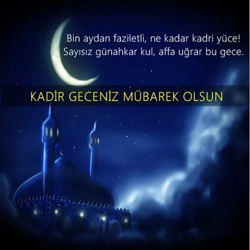 kadir gecesi için resimli mesajlar