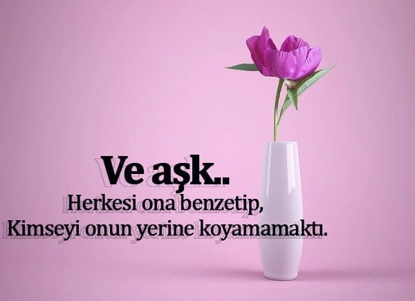Anlamlı Resimli Aşk Sözleri