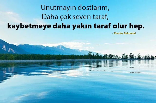 Charles Bukowski Sözleri Charles Bukowski Sözleri