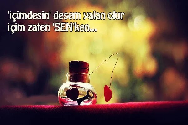 Etkileyici Aşk Sözleri
