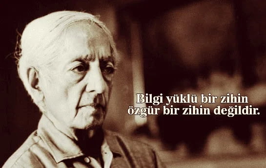 Jiddu Krishnamurti Sözleri