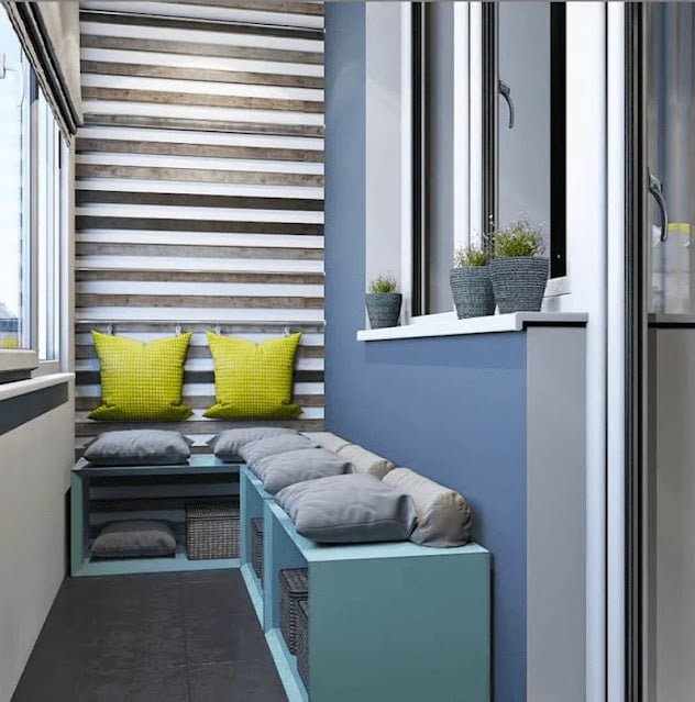 balkon dekorasyonları