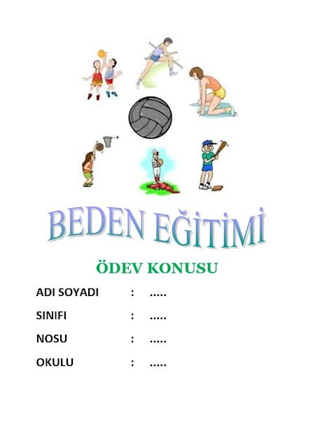 ödev kapakları ödev kapakları