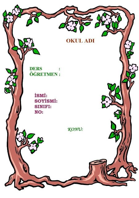 ödev kapakları ödev kapakları