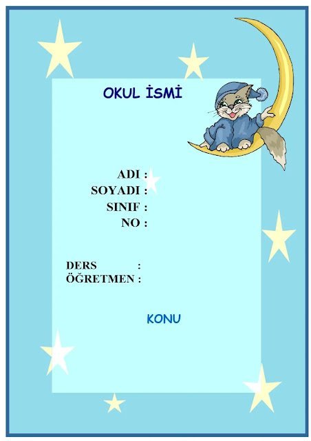 ödev kapakları ödev kapakları