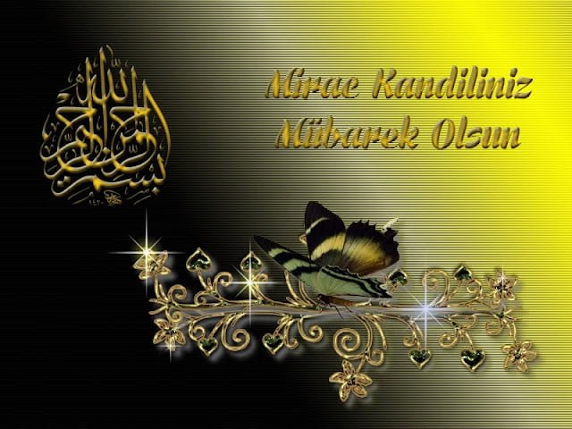 Güzel Miraç Kandili Sözleri