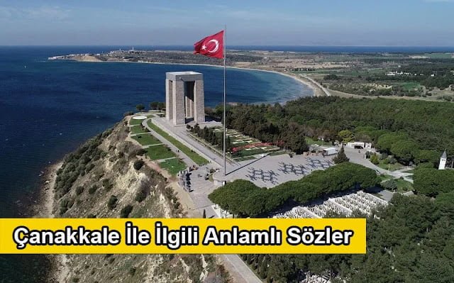 Çanakkale İle İlgili Sözler
