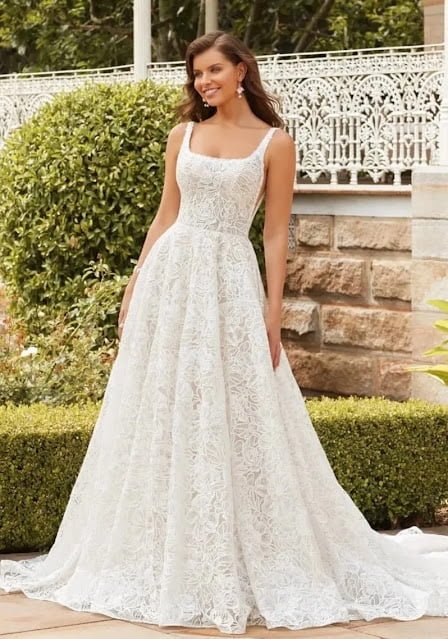 PRENSES STRAPLEZ GELİNLİK MODELİ