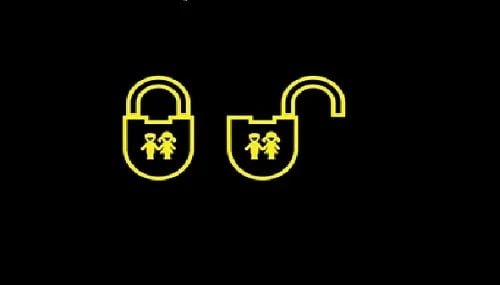 Çocuk Kilidi Uyarı Işığı Çocuk Kilidi Uyarı Işığı