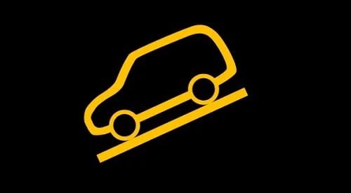 Yokuş İniş Kontrolü Aktiflik İşareti Yokuş İniş Kontrolü Aktiflik İşareti