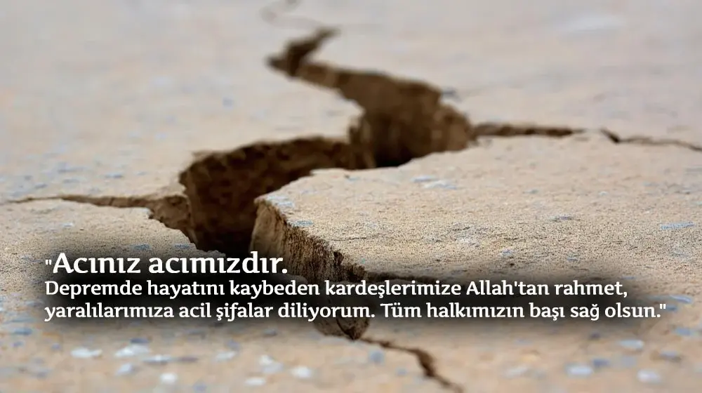  Deprem Sözleri