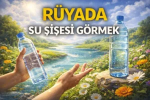 Rüyada Su Şişesi Görmek