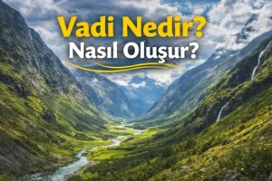 Vadi Nedir? Nasıl Oluşur? Vadi Çeşitleri Nelerdir?