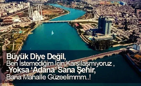 Adana ile ilgili sözler