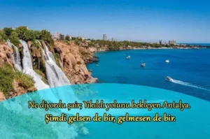 Antalya ile ilgili sözler