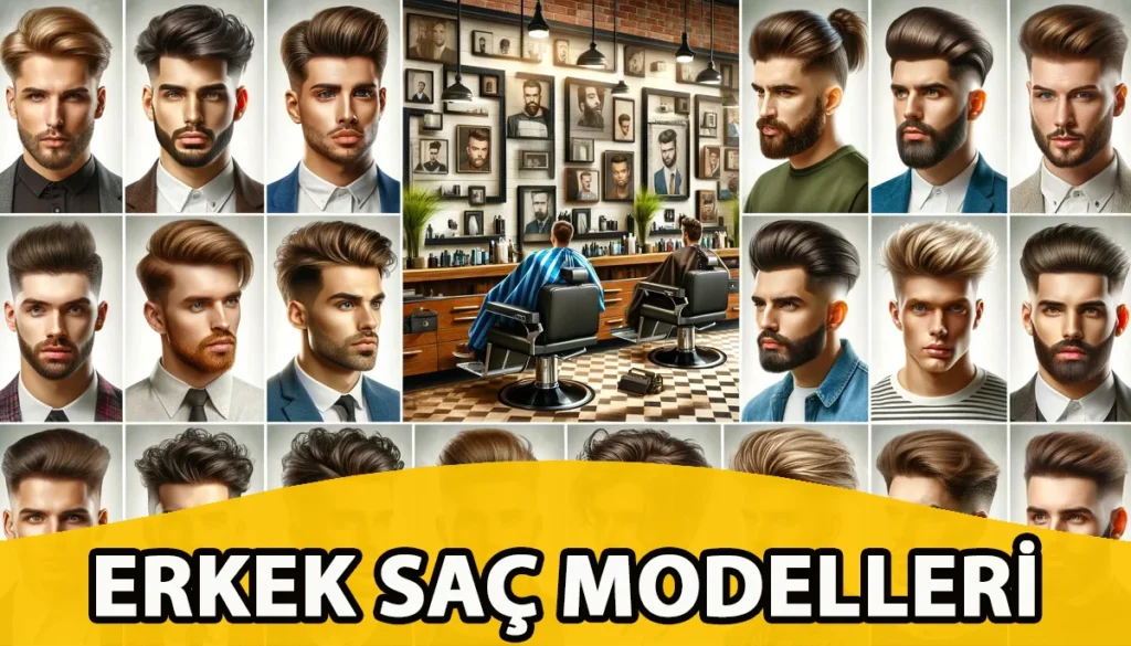 Erkek Saç Modelleri: Kısa, Uzun, Dalgalı, Amerikan Erkek Saç Modelleri