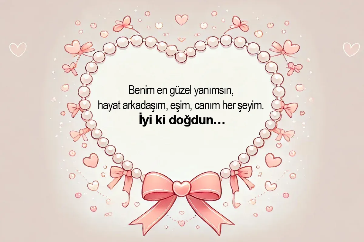 Eşime Doğum Günü Kutlama Mesajları