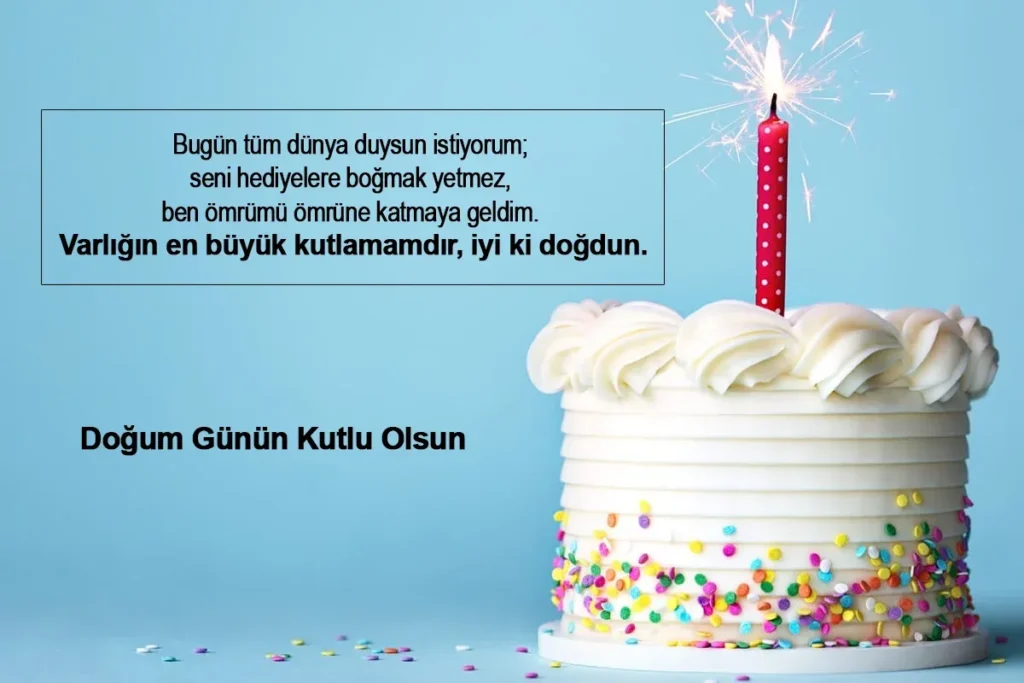 Kısa Doğum Günü Mesajları