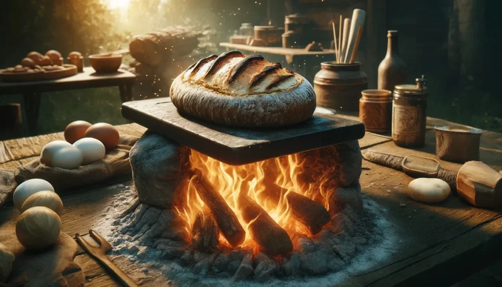 Rüyada Ateşte Ekmek Pişirmek, Rüya Yorumu Rüyada ateşte ekmek pişirmek