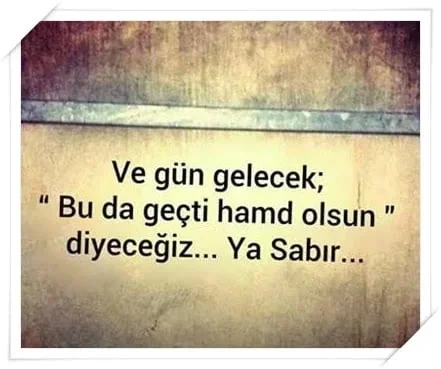 Sabır İle İlgili Güzel Sözler